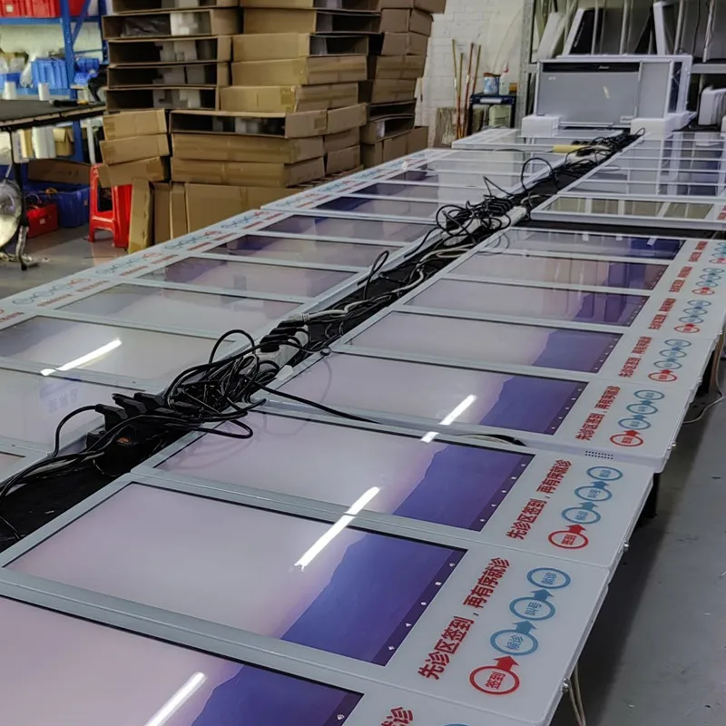 Customized 43 Inch screen kiosk free standing self service touch screen Unattended hospital printing payment kiosk