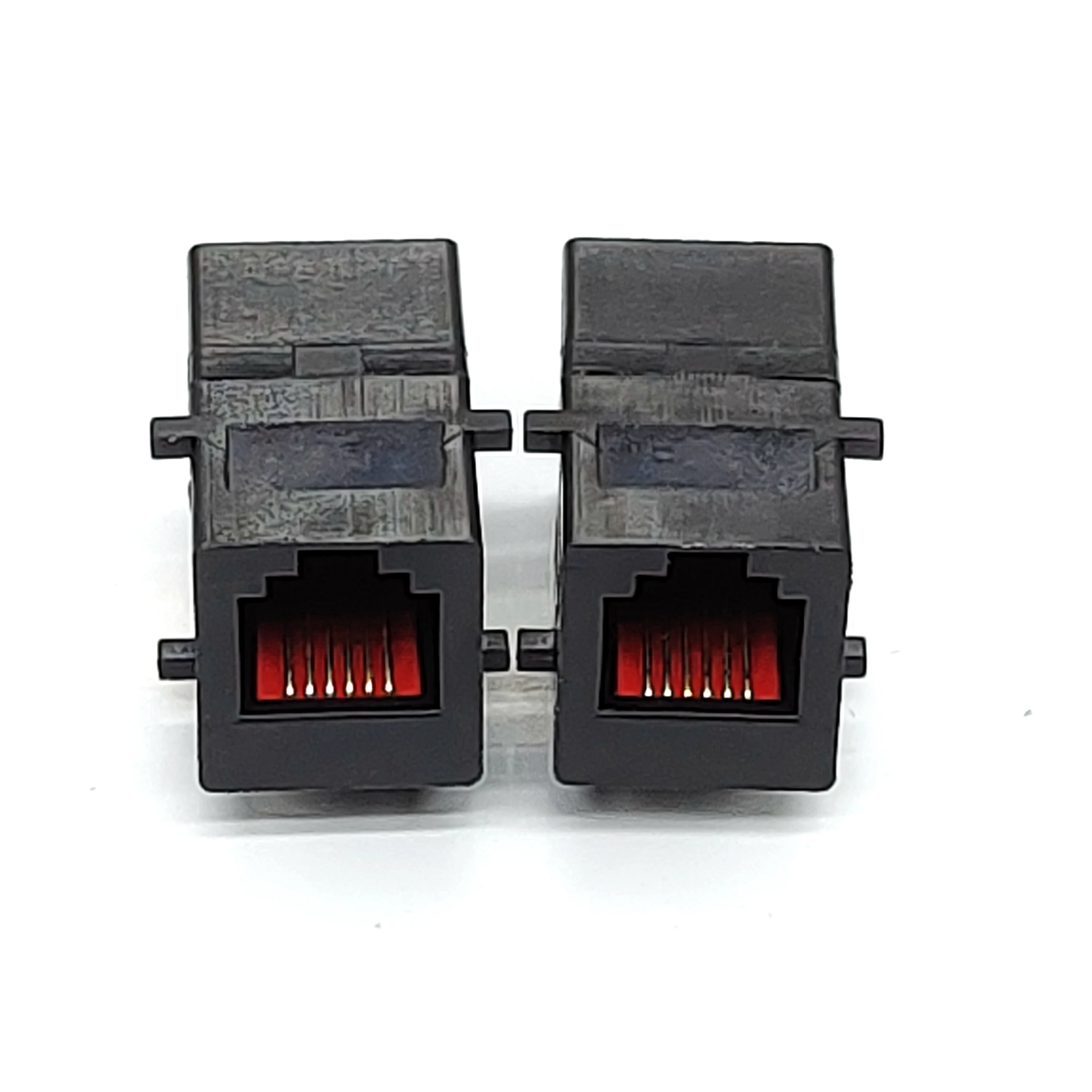 Китай (материк) PENGYUAN rj12 интернет jack Разъем cat3-6p6c UTP RJ11 трапециевидной разъем Быстрый разъем