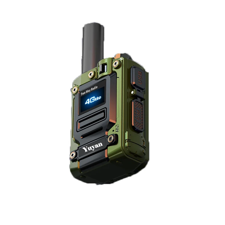 Yuyan G300 metal shell two-way radio for security guards walkie-talkie 4g two way radio unlimited range walkie talkie