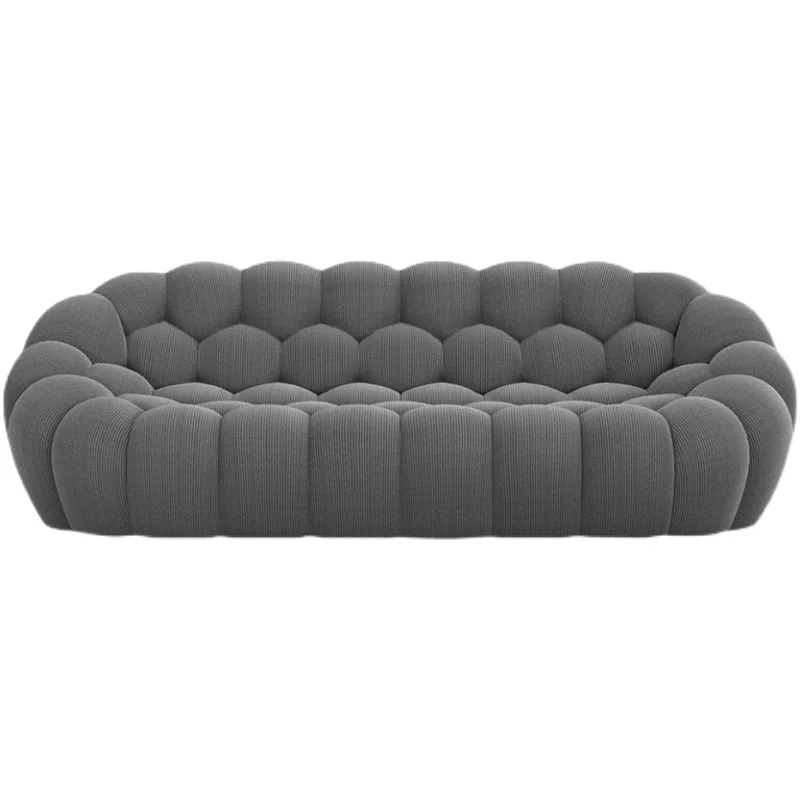 Model Foam Sofa Living Room Fabric Bubble Shape Sofa Lounge Sofa