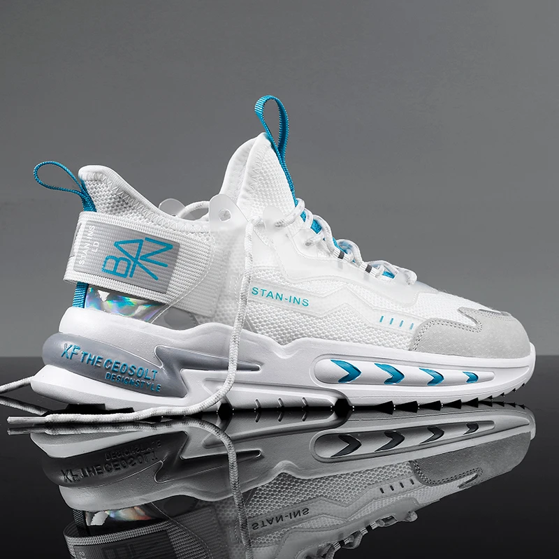 Hot Selling Breathable Mens Fashion Sneakers Zapatos Deportivos Comfortable Running Tennis Shoes Men