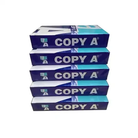 The best quality Copy A White 100% Wood Pulp 70 75 80 Gsm Office Recycled Printer Offset A4 Good Price Copy Paper