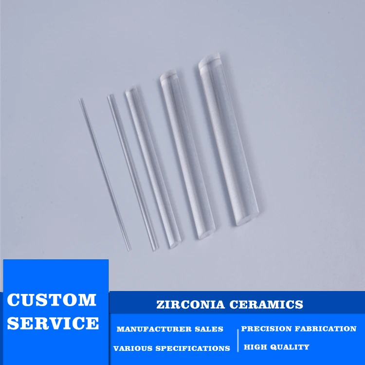 High Temperature Clear Ceramic Insulating Tubes High Precision Alumina Ceramic Tube