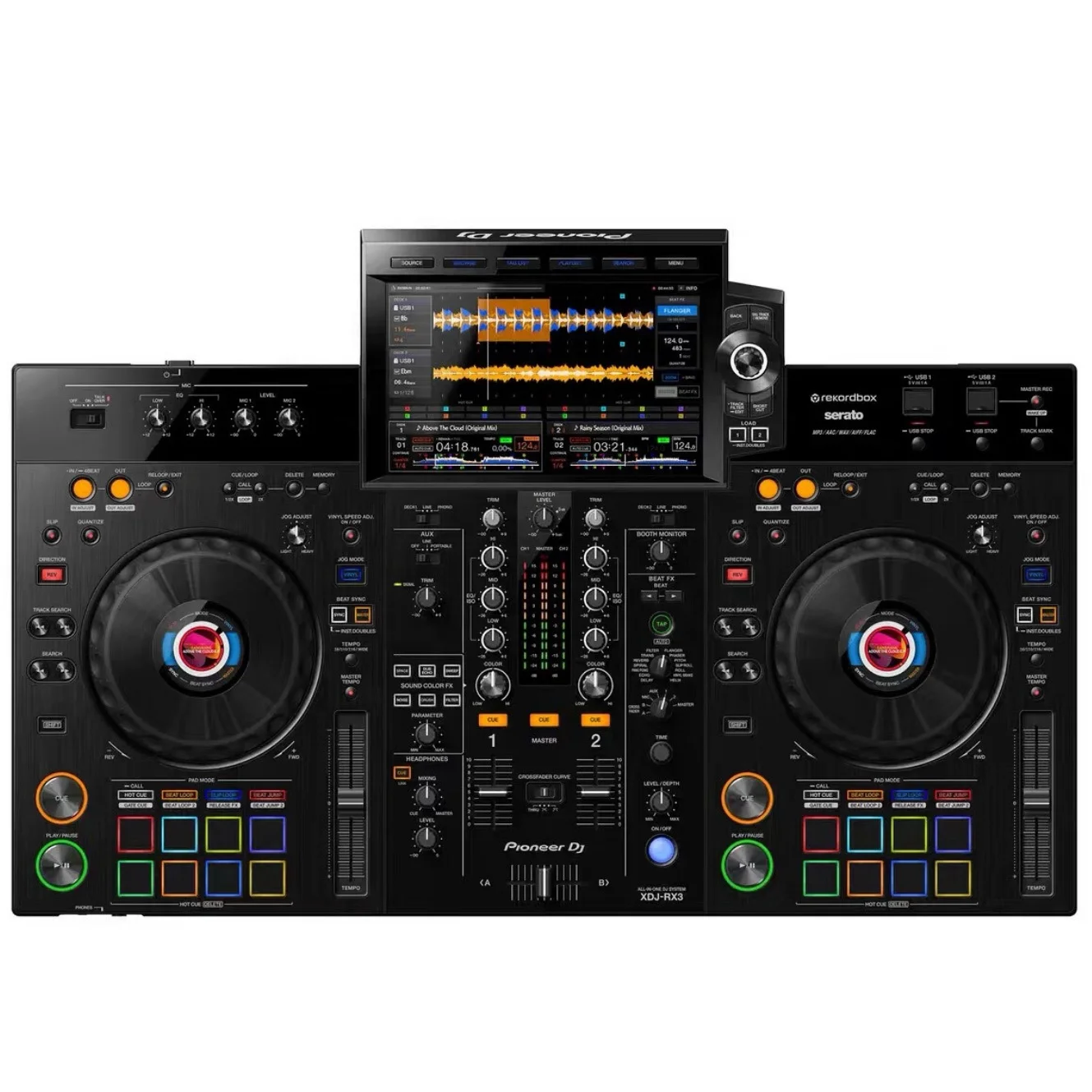dj controller/audio console mixer