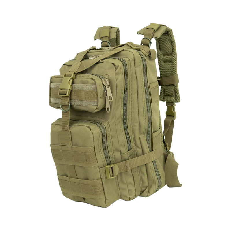 600D Oxford Molle Tactical Backpack Hiking 30L Capacity Daypacks for Camping Travel Outdoor Sports