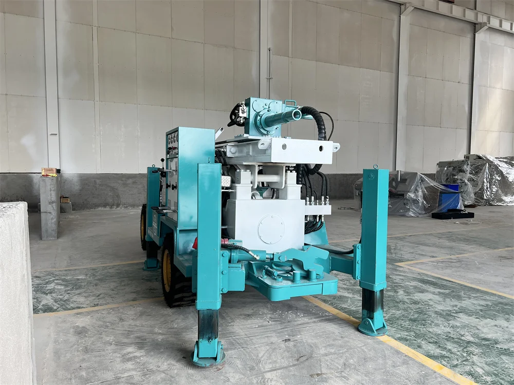 New improved version HFJ260T hydraulic Water borehole Well Drilling machine mine drilling rig