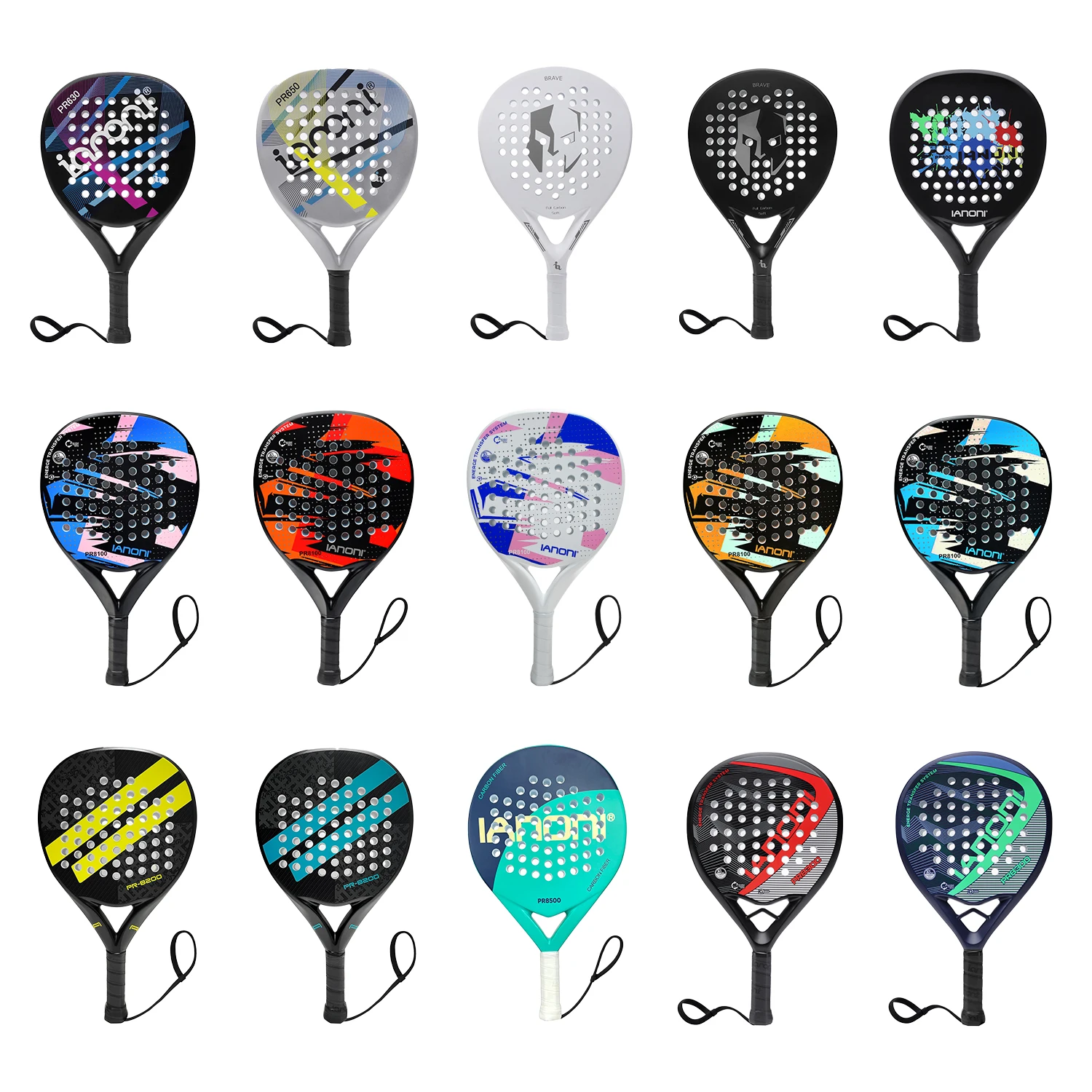 CASTON SPORTS Top Quality Design Professional CN Manufacturer Custom Carbon Fiber Pala Padel Racket Paddle Tennis Racket