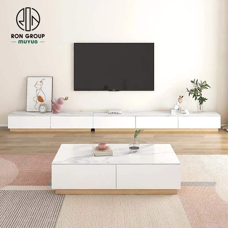 Оптовая продажа набор для гостиничной квартиры проект в архитектуре современный дизайн OEM комплект гостиной деревянная телевизионная стойка и наборы