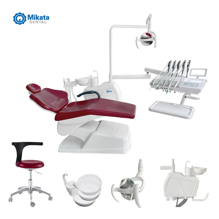 Good Quality Complete Dental Chair Unit Set MKT-300 Top-mounted type from Dental Equipment Supplier for Clinic Doctor use