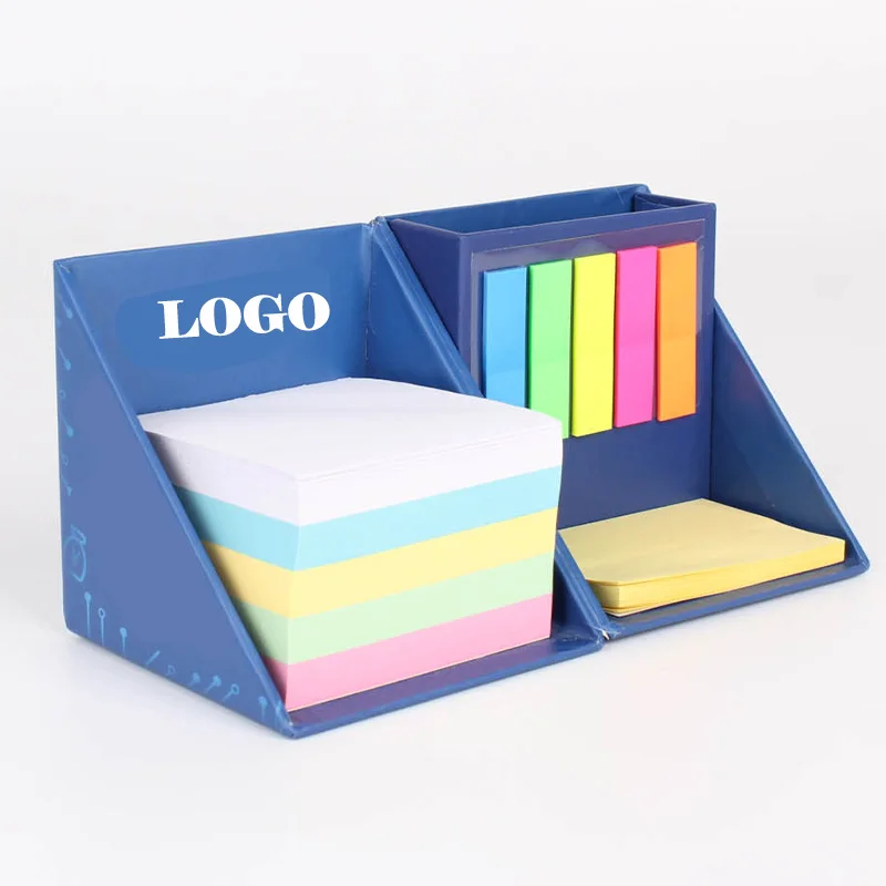 Square Open Custom Logo Printing Sticky Notes Custom Paper Memo Pad