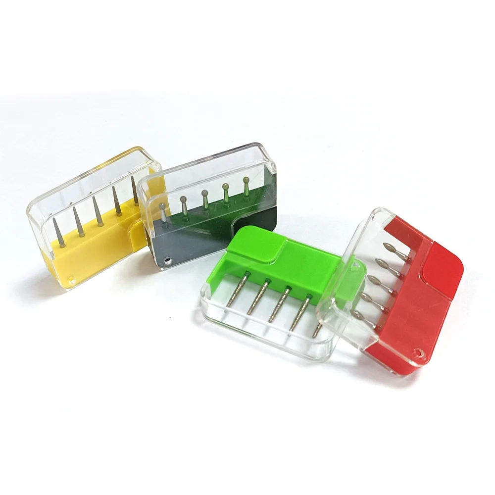 Tribest new custom case dental equipment dental teeth milling bur diamond drill bit FG dental bur