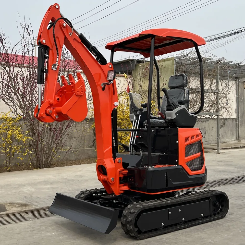 INFRONT new mini crawler excavator excavator price 1.5 ton 1.8 2 2.5 3.5  4 tons excavator with joystick control