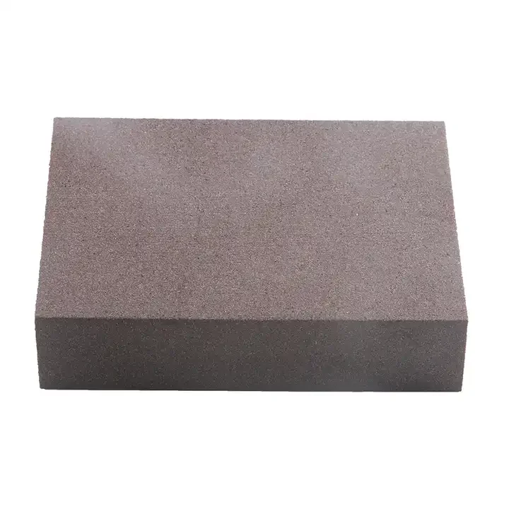 aluminum oxide abrasive sanding block foam sanding sponge for hand sanding