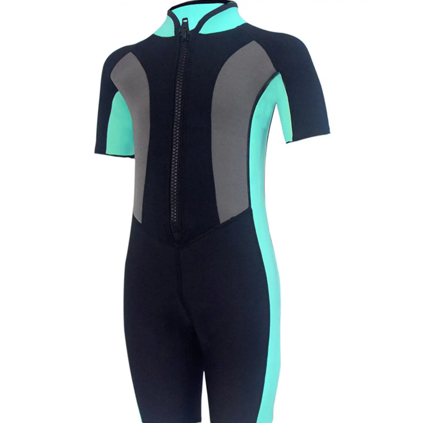 Kids Wetsuit Toddlers 2.5mm Shorty Diving Suits Front Zipper 3mm Full Suits Back Zip Wet Suits Neoprene Thermal Swimsuits Keep W