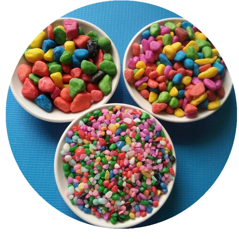 Quality Best Selling Color Gravel Stone Colored Aquarium Gravel for Landscaping
