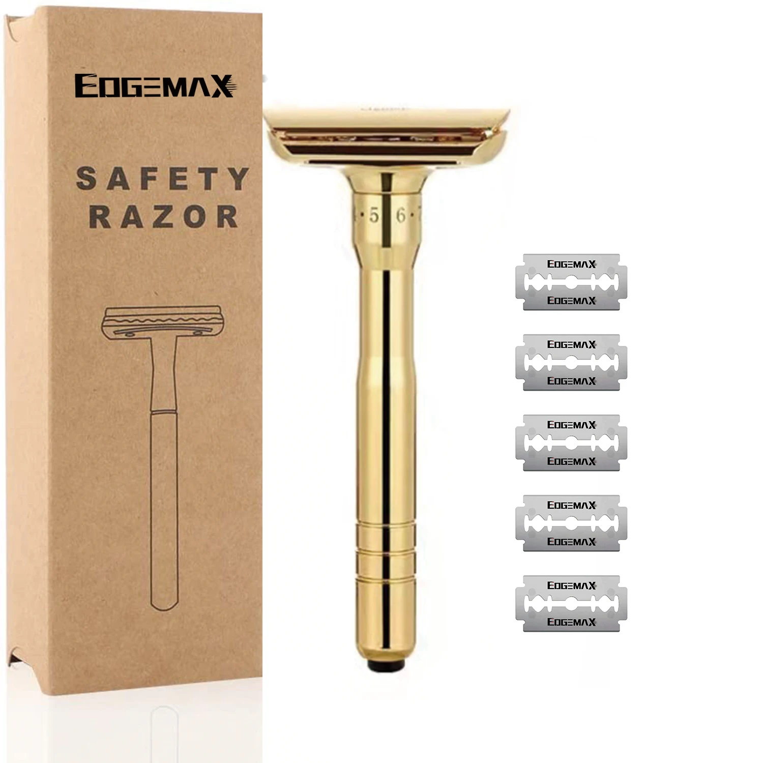 2022 New Design Adjustable Double Edge Razor, Adjustable Double Edge Safety Razor