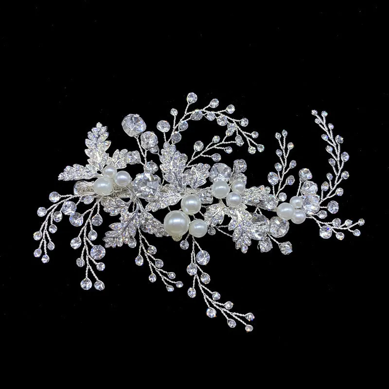 RE3841 New Design Rhinestone Crystal Bridal Headpiece wedding hair dress hair clip