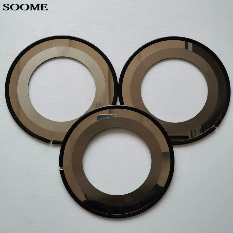 Thin knife rotary blade slitter scorer machine