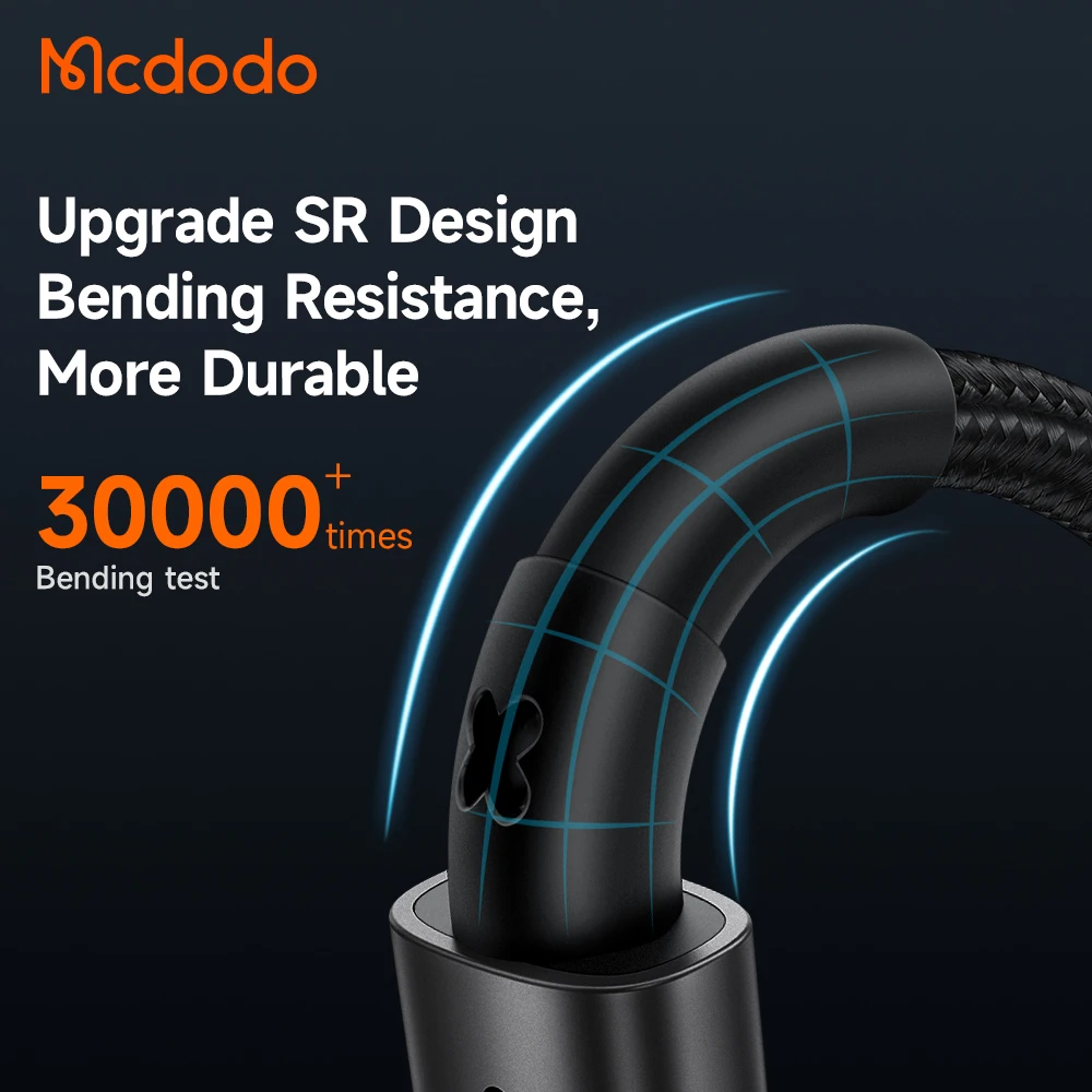 Высококачественный Usb C к Lightning Кабель Mcdodo 20 Вт алюминиевый сплав нейлон 1 2 м 8 3A Быстрая зарядка Type кабель для