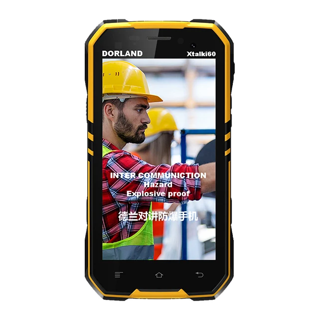Dorland  Xtalki60 industrial ip68 android  Intrinsically safe  smartphone & professional  explosion proof global walkie talkie
