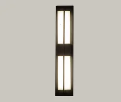 Hotel indoor decorative gold black  metal outdoor wall lamp modern led stone wall sconce light for corridor