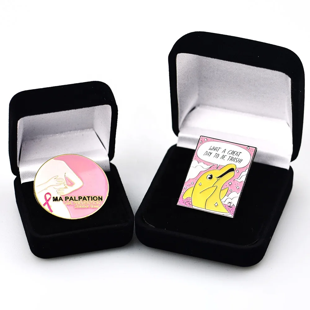 No Minimum Custom Cartoons Hat Pins Metal Hard Soft Enamel Badges Japan Lapel Pins