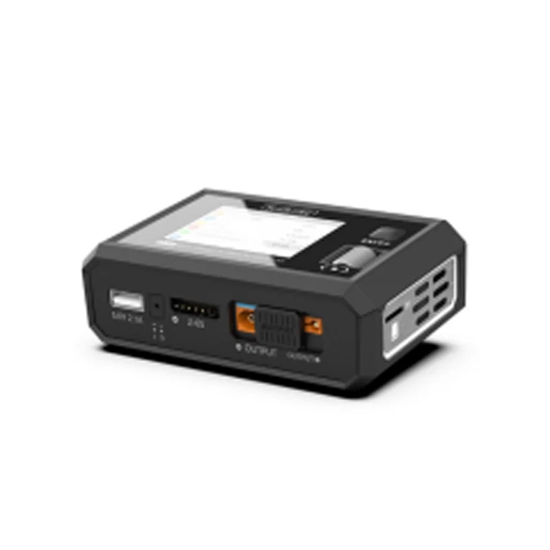 High Performance Smart Display Battery Charger for RC Lithium Battery  LCD Digital Display  Charger with Adapter for RC Battery