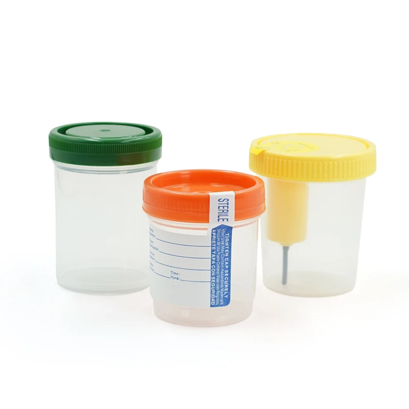 25 мл 40 60 80 100 125 пластиковый контейнер для образцов мочи вакуумный коллектор