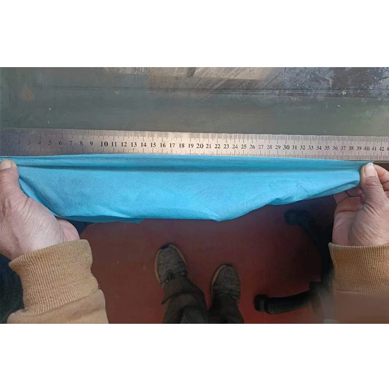 Stock High Quality 35gsm PP Non Woven Blue Surgical Soft Antiskid Shoe Disposable Cover Shoe Cover For Hospital With CE