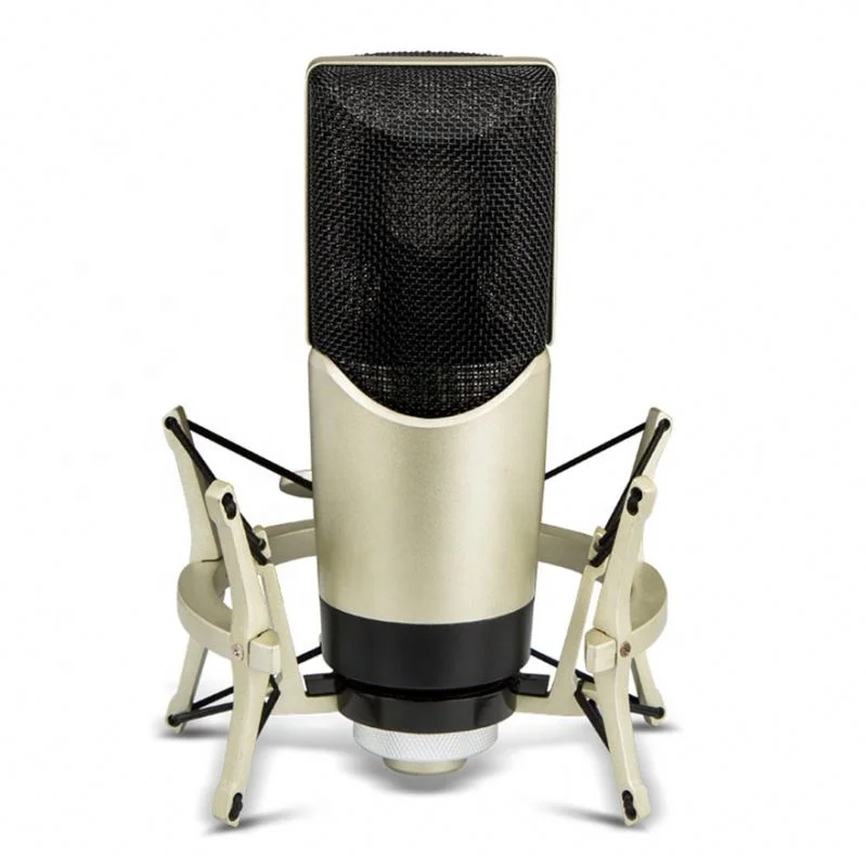 Brand New Wired Microphone Studio microphone Condenser Mic for singing With Low Price