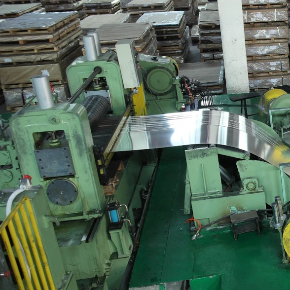 Twin slitting heads full automatic stainless steel slitting line 0.5~3.0mm*1400mm