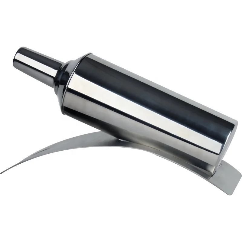 
Stainless Steel Wine Bottle Shaped Martini Cocktail Set 