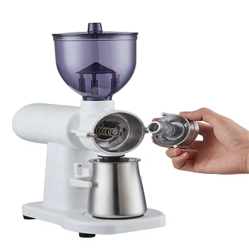 Household Portable Filter Coffee Grinder Adjustable Setting Stainless Steel Coffee Bean Grinder Machine