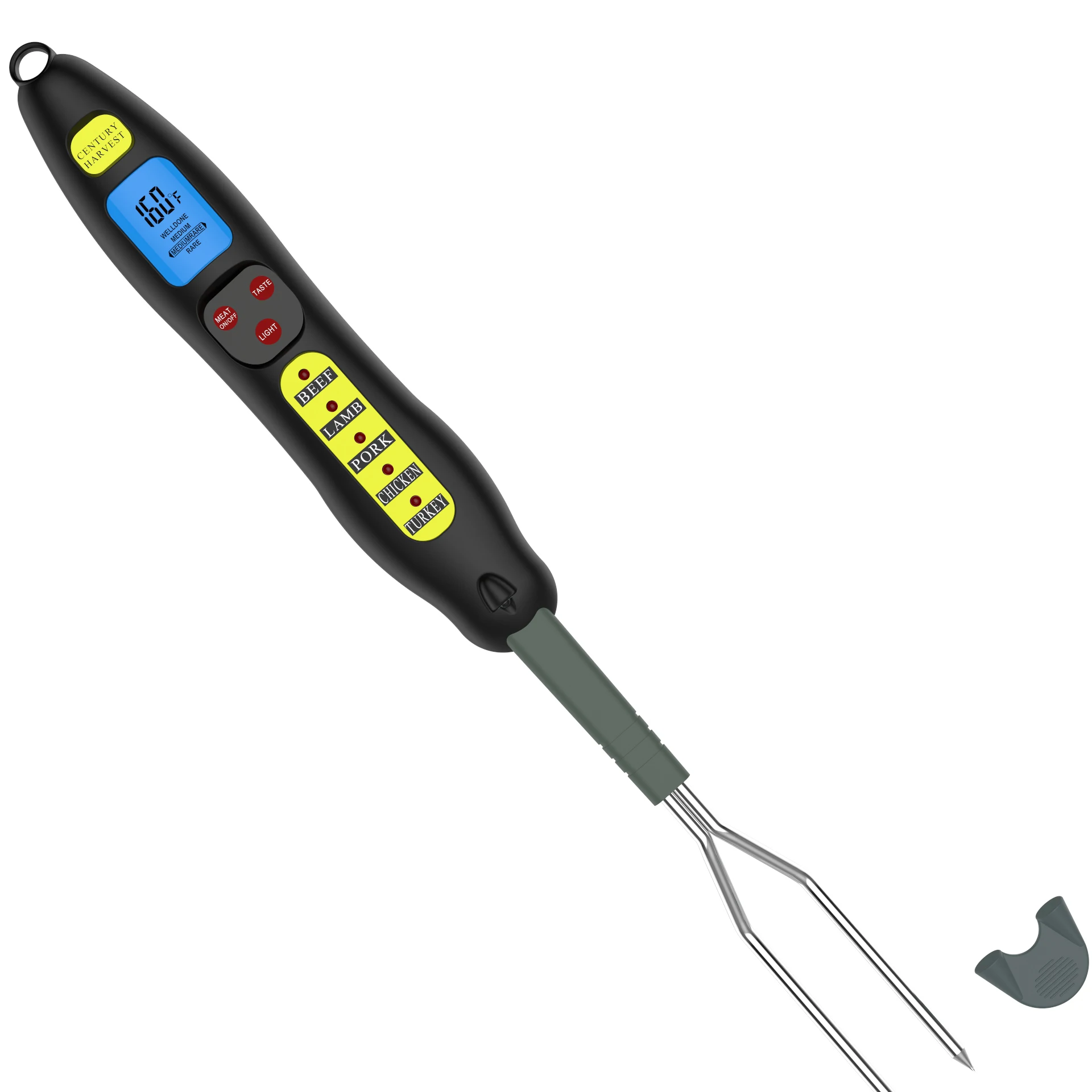 CH-205 Digital Probe Meat Thermometer Kitchen Cooking BBQ Food Thermometer Digital Outdoor Indoor Fork Thermometer