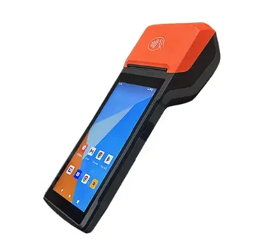 H10 pos system manufacturer handheld mini android 13 portable pos terminal with 58mm receipt printer QR camera