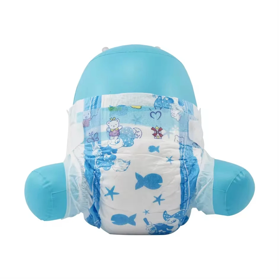 Hot selling Factory Wholesale cheap price 20 feet container korean baby-dry pants diapers size 6 swaddlers bales diapers/nappies