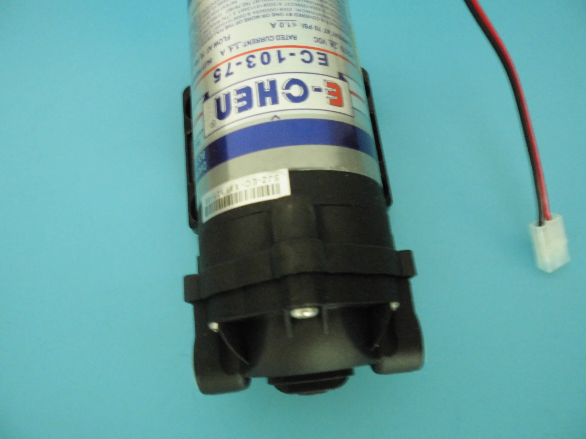 24V DC E-CHEN EC-103-75 ro booster pump / 75GPD RO water filter diaphragm pump