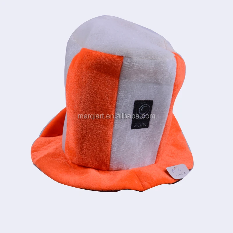 carnival hat Customized football sport fans hat with ox horn for football game