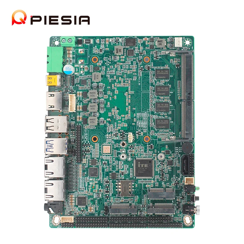 Piesia 3.5 Inch Industrial Motherboard Intel 11th Gen Core i5 i7 2 Lan 6Com X86 Embedded Computer Mainboard I5-1135G7 I7-1165G7