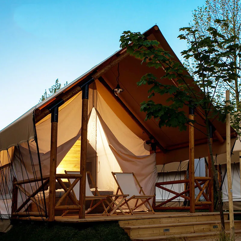 Luxury Large Bell Tents Outdoor Large Glamping Luxury Hotel Project Resort Camp Tent Beach Tent