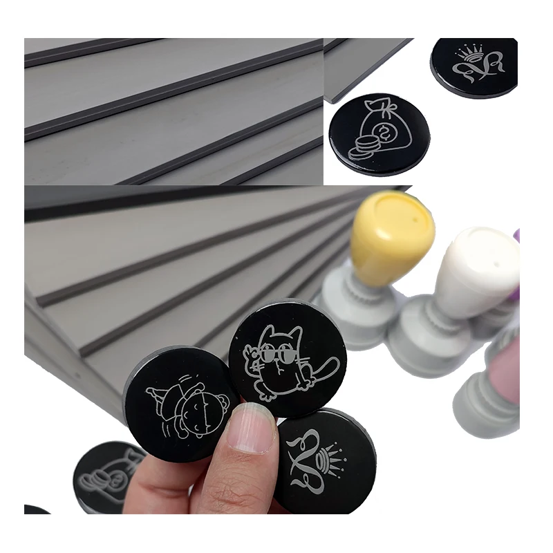 Multi Sizes Stamp Rubbers Pad Mat Flash Foam for Flash Stamp Machine Making Stamp