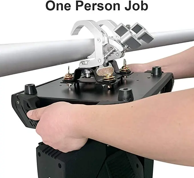 Pro Truss Clamp Heavy Duty 250Kg Stage Lighting Clamps For Moving Head Stage Lighting Fixtures