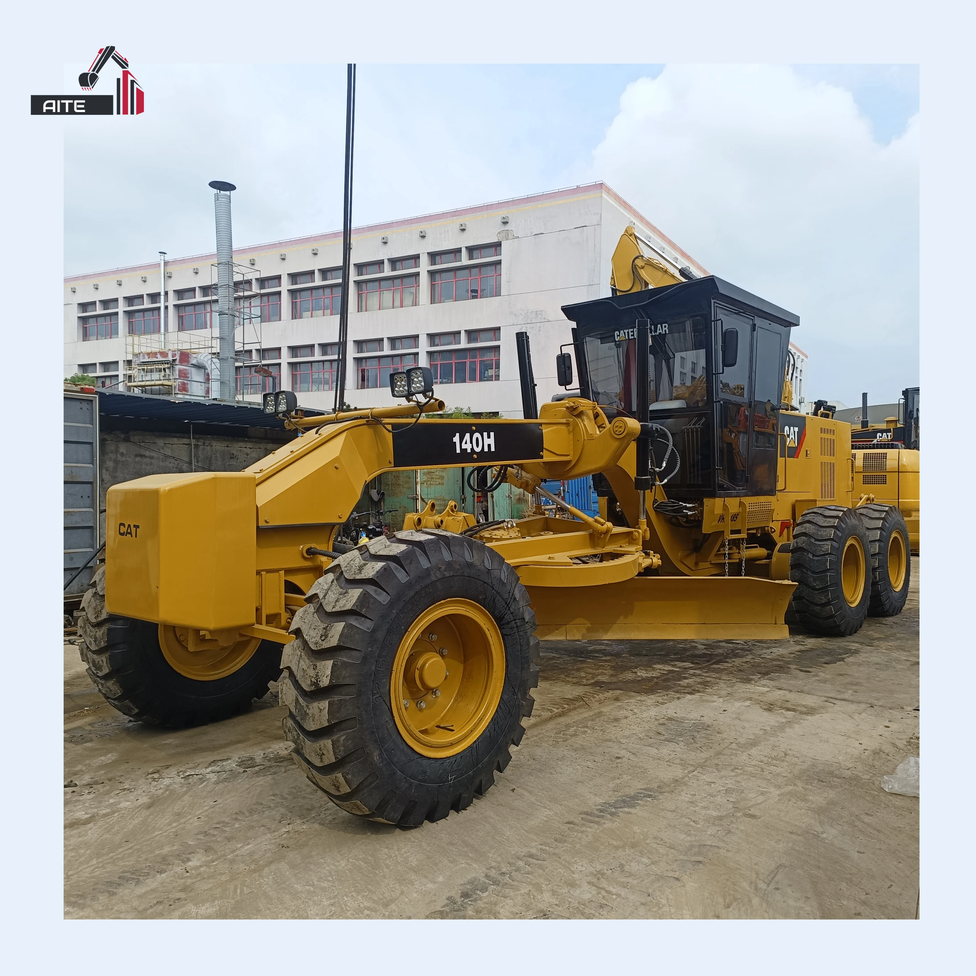 original used motor grader 140h 140k caterpillar secondhand cat 140g grader machine price new with ripper