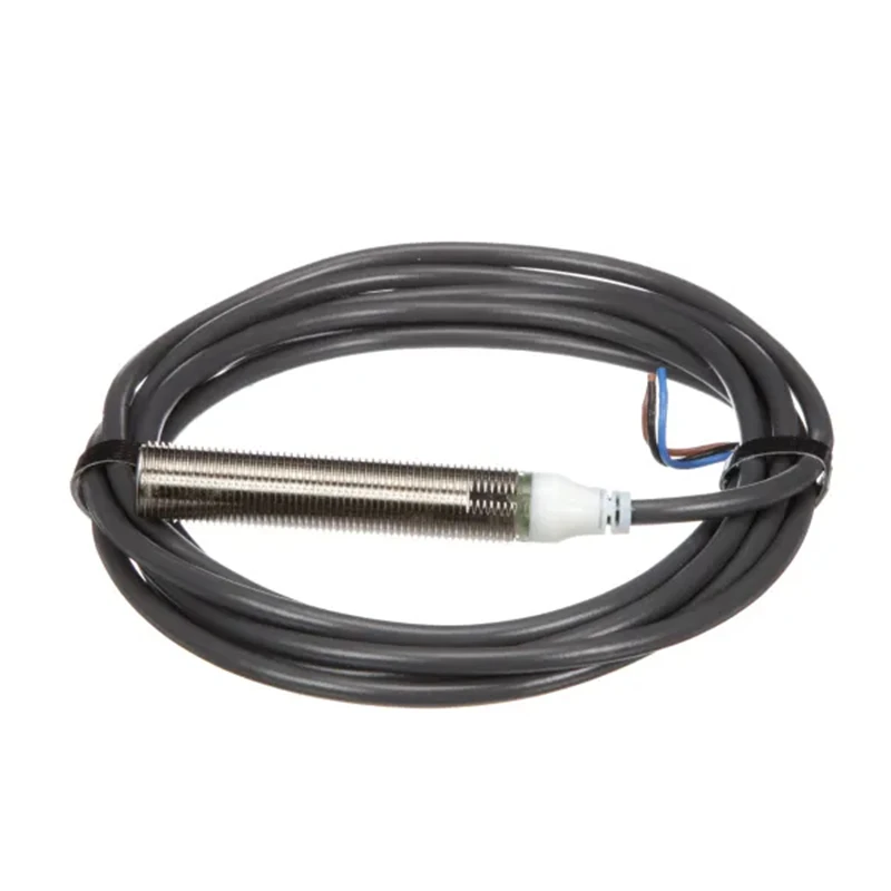 E2A3-M12KS06-WP-B2 2M Brass M12 Shielded 6mm Pre-wired PNP NC Cylindrical proximity sensor