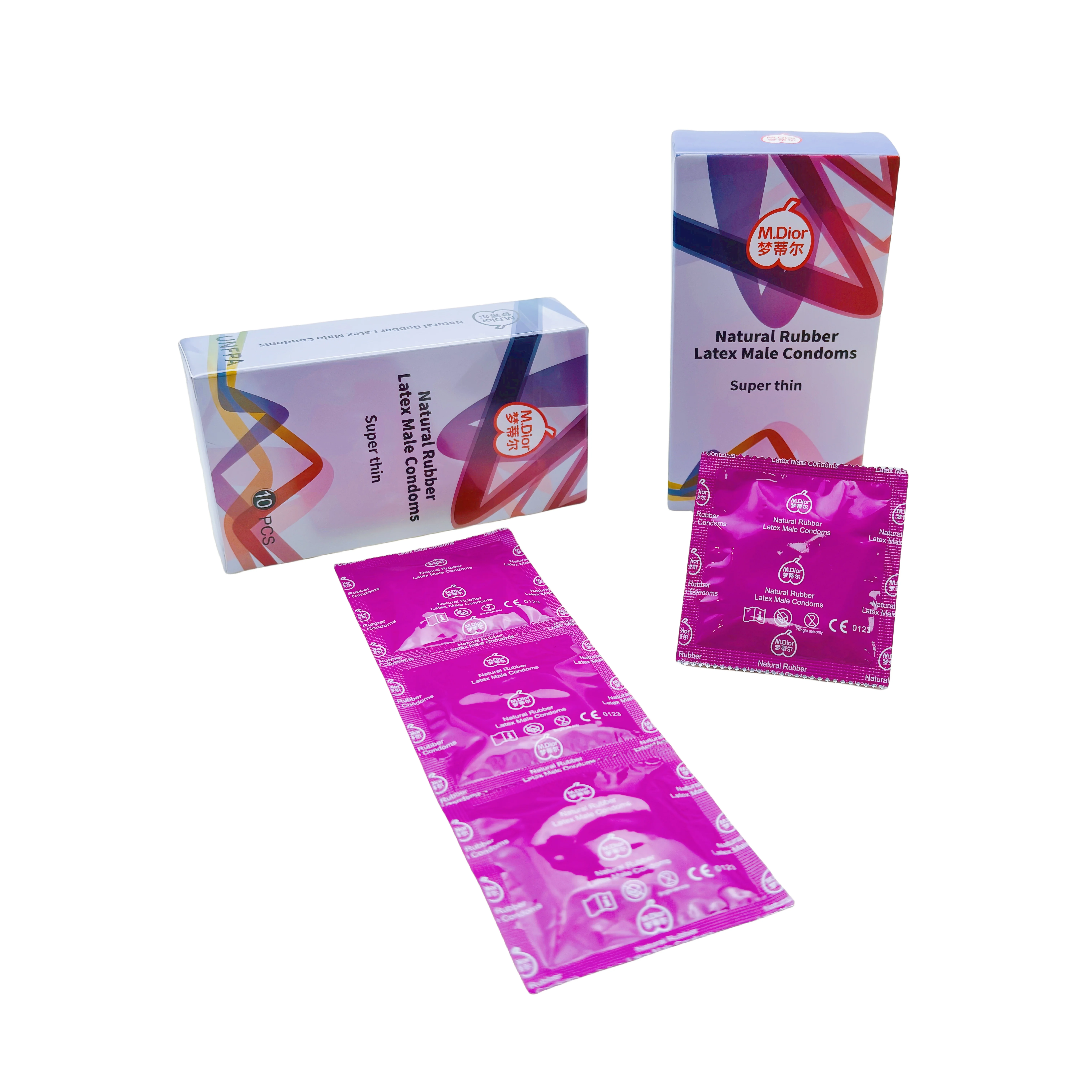 Adult Sex Toys Ultrathin Natural Latex 001 Sexy  Long-lasting Super Thin Condoms for Man Sex