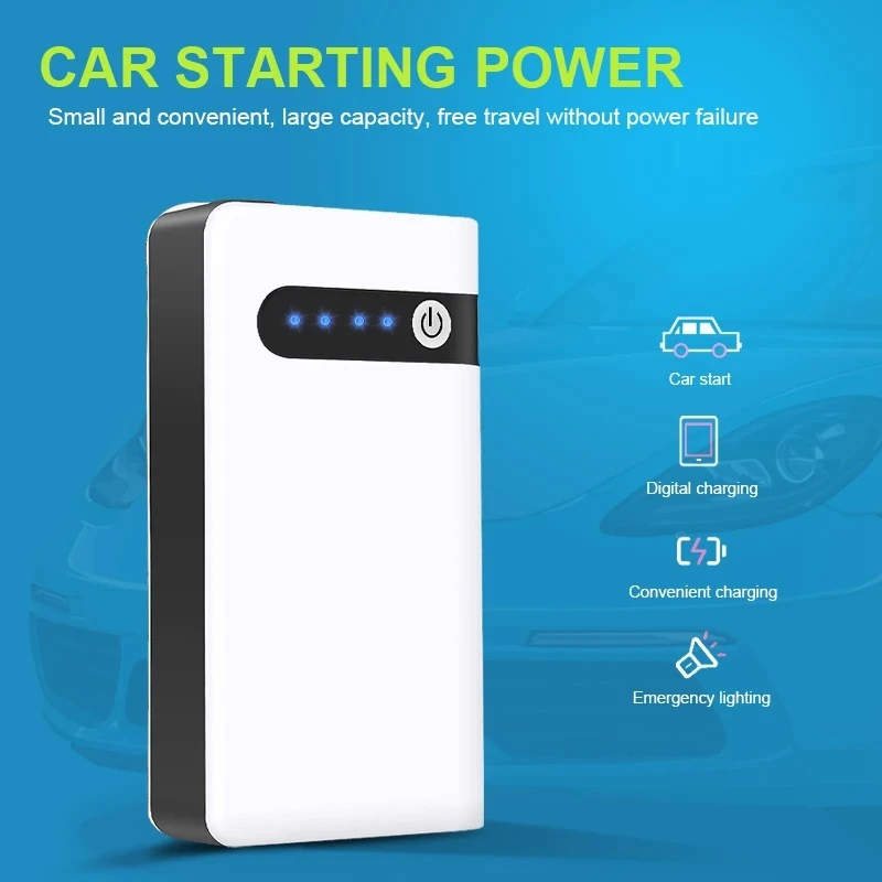 Cheap Portable 20000mah Emergency Tools High Power Car Booster Car Lithium Battery 12v Starter Portable Car Battery Jump Starter