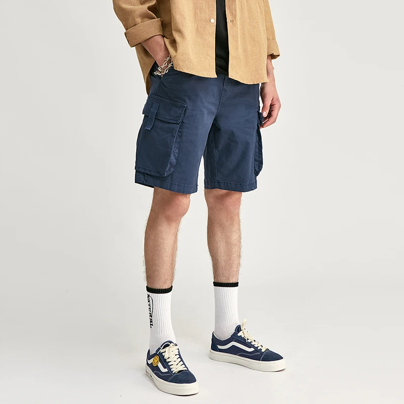 SABIN factory wholesale drop shipping high quality stretch fabric slim fit mens 6 multi pockets workout shorts mens cargo shorts