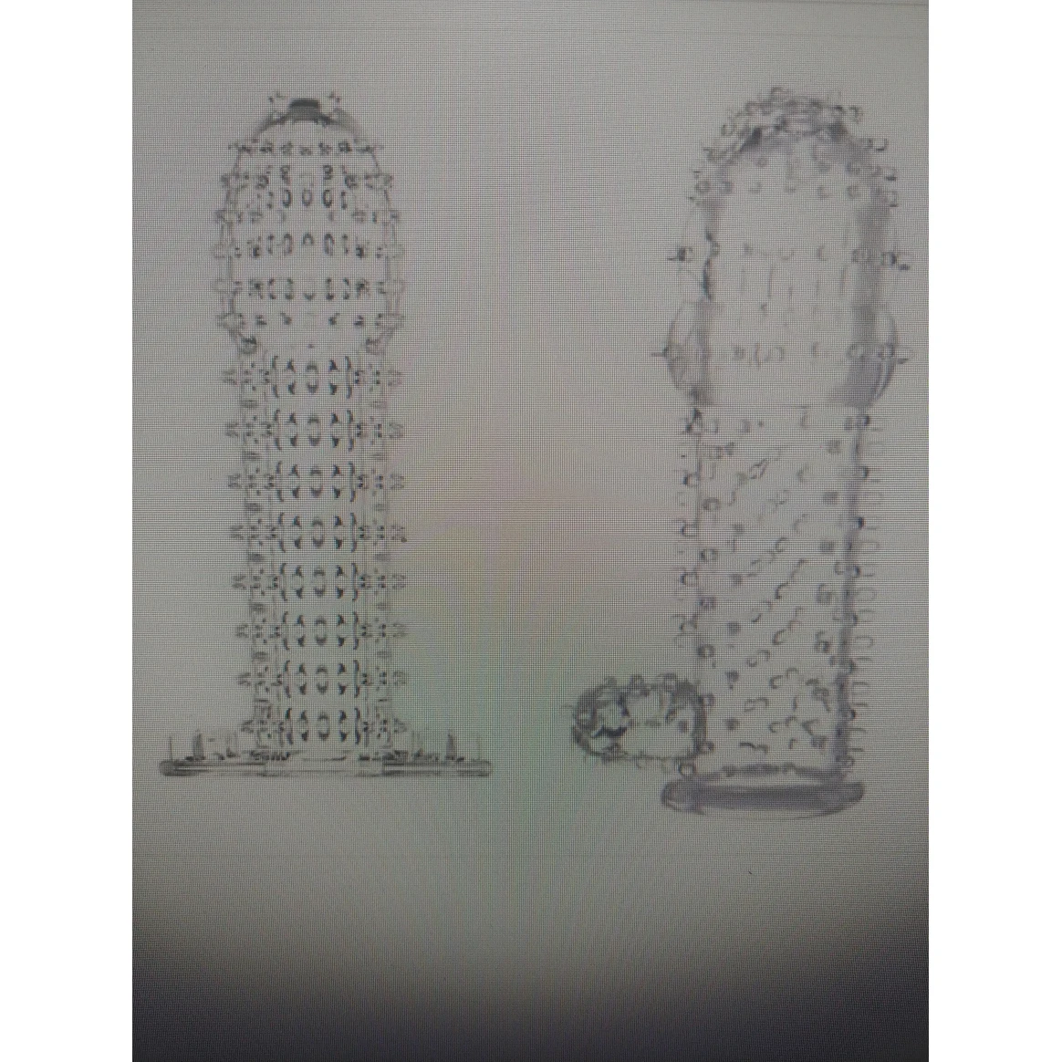 
New Penis Sleeve Male Enhancer Sex Toy Dick Sleeve Textured Penis Extender Cock Ring Penis Head Thorn Condom 