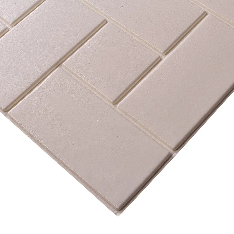 
3d foam wallpaper for home wall 