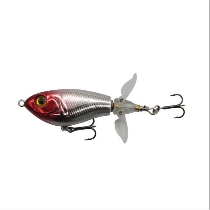 Water surface tractor double propeller floating water tossing topmouth Culter lure snakehead weever superbait